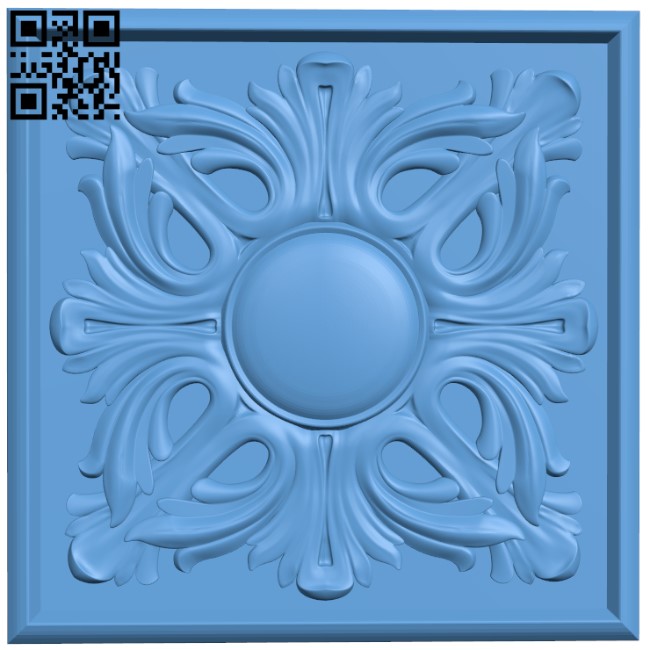 Square pattern T0004327 download free stl files 3d model for CNC wood carving