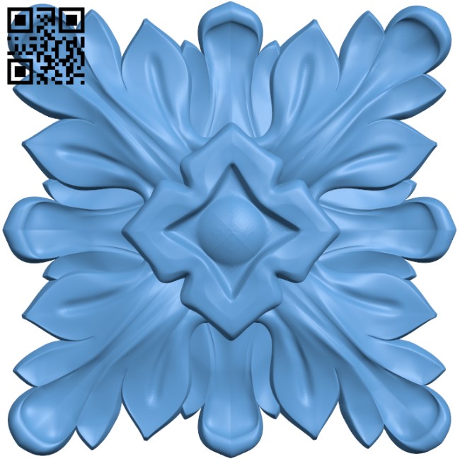 Square pattern T0004329 download free stl files 3d model for CNC wood carving
