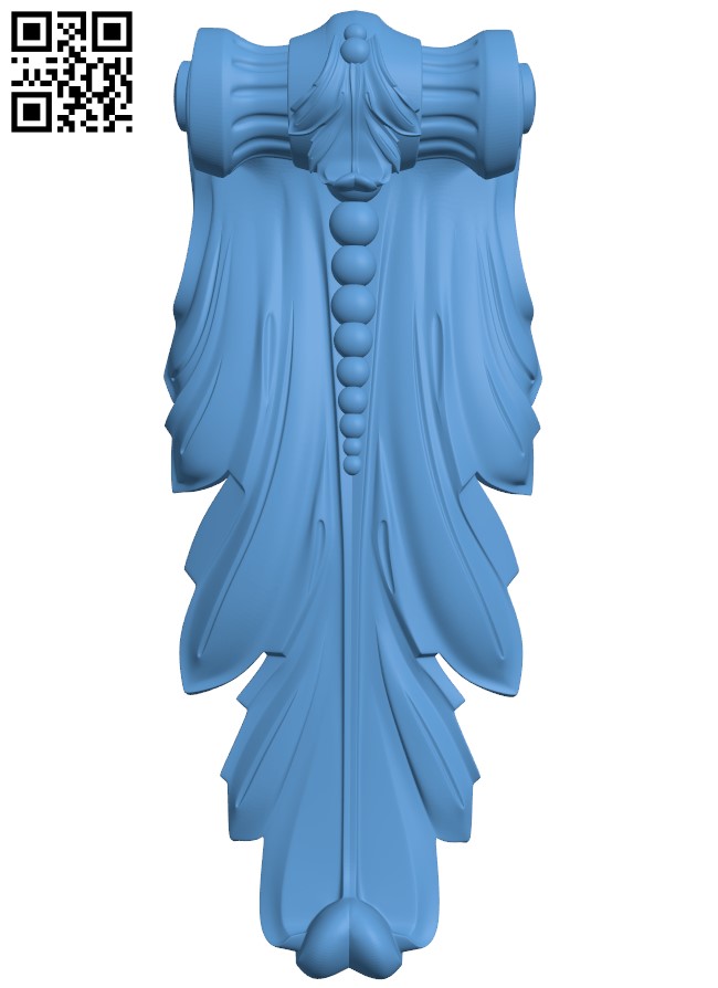Top of the column T0004357 download free stl files 3d model for CNC wood carving