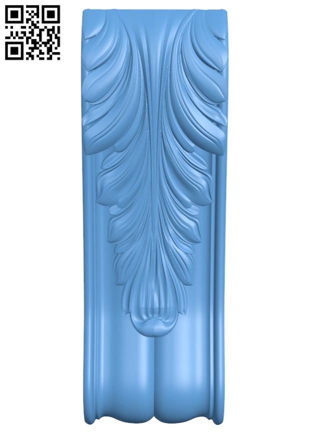 Top of the column T0004358 download free stl files 3d model for CNC wood carving