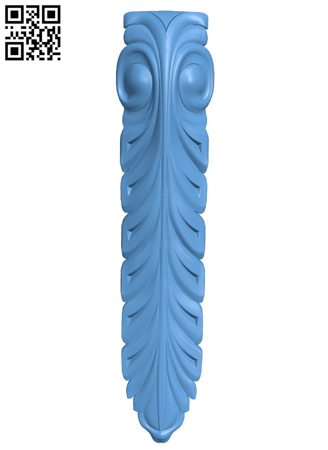 Top of the column T0004360 download free stl files 3d model for CNC wood carving