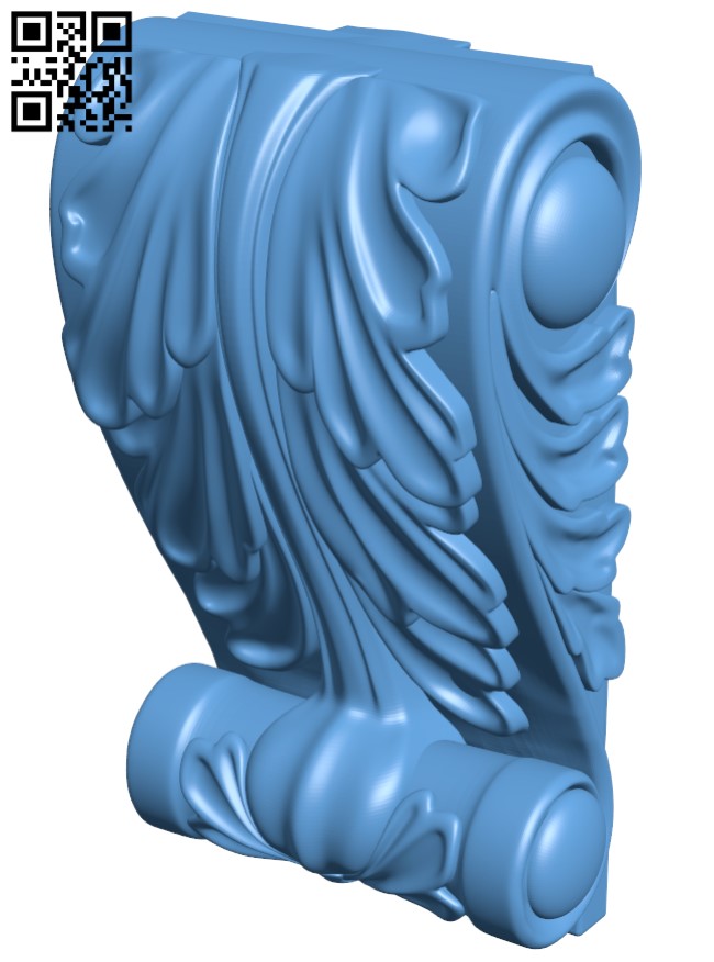 Top of the column T0004361 download free stl files 3d model for CNC wood carving