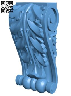 Top of the column T0004412 download free stl files 3d model for CNC wood carving