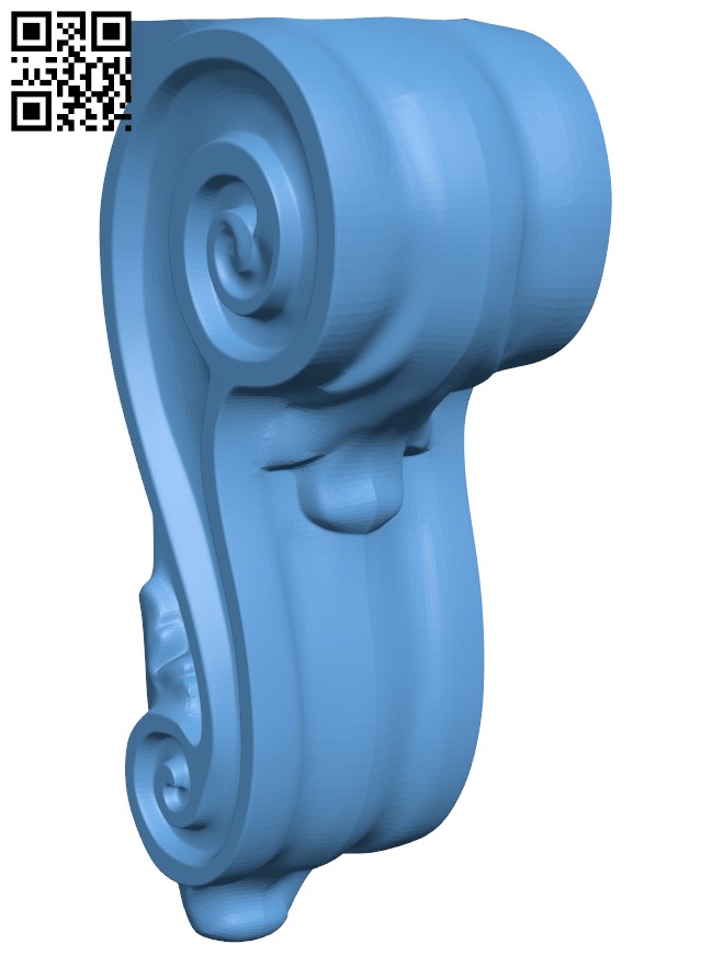 Top of the column T0004413 download free stl files 3d model for CNC wood carving