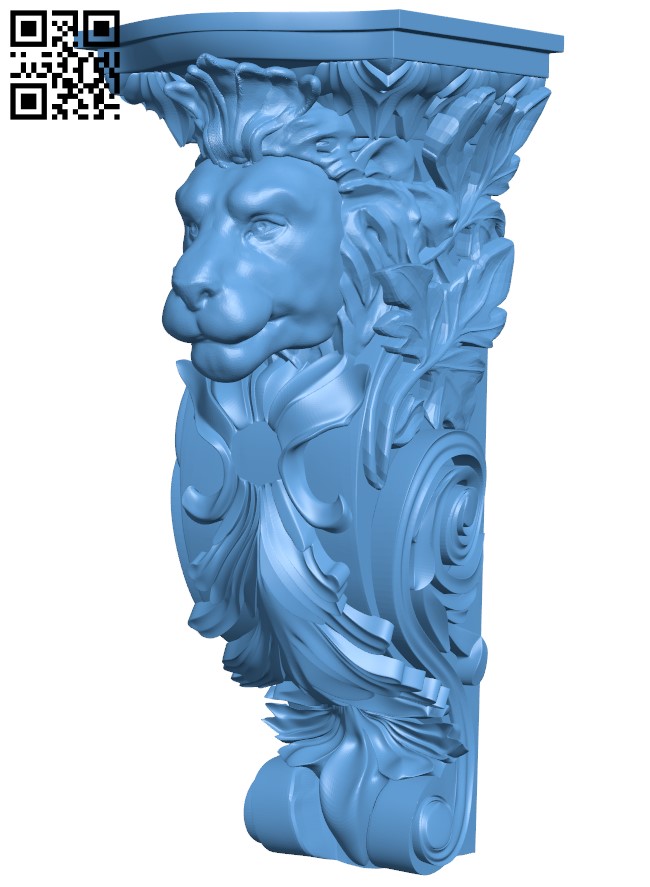 Top of the column T0004416 download free stl files 3d model for CNC wood carving