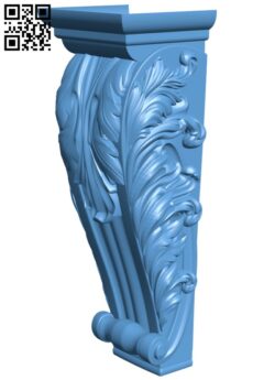 Top of the column T0004532 download free stl files 3d model for CNC wood carving