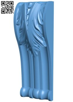 Top of the column T0004534 download free stl files 3d model for CNC wood carving