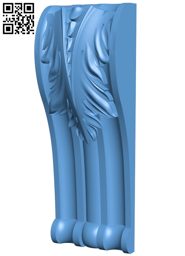 Top of the column T0004534 download free stl files 3d model for CNC wood carving