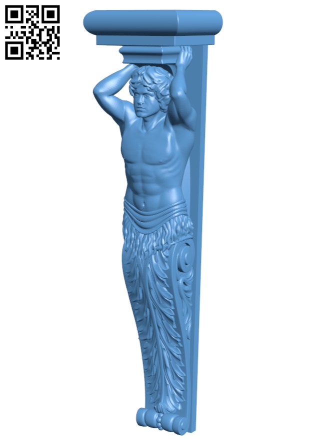 Top of the column T0004535 download free stl files 3d model for CNC wood carving