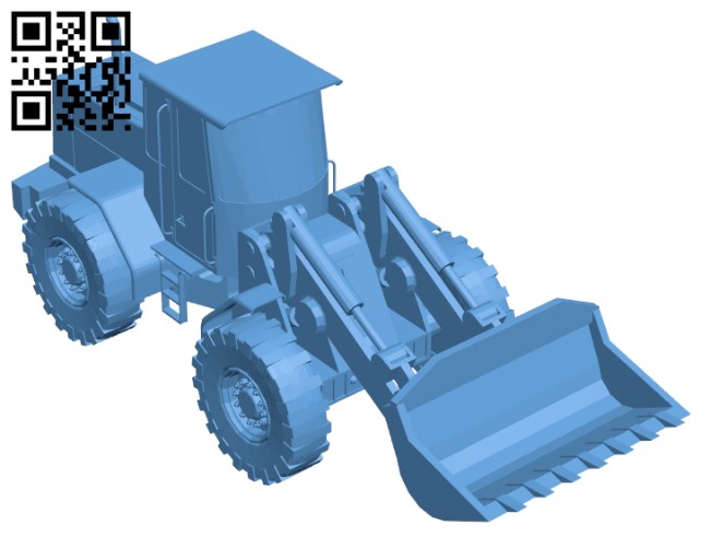 Volvo BM car - Excavator H011860 file stl free download 3D Model for CNC and 3d printer
