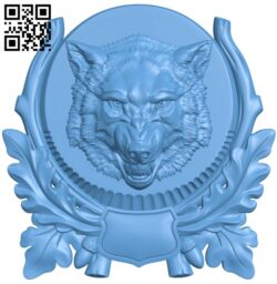 Wolf pattern T0004339 download free stl files 3d model for CNC wood carving