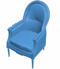 Armchair cls B009638 file stl free download 3D Model for CNC and 3d printer