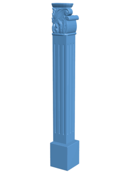 Column pattern T0004823 download free stl files 3d model for CNC wood carving