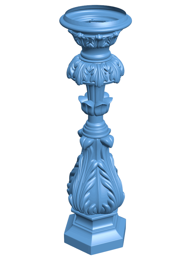 Column pattern T0004830 download free stl files 3d model for CNC wood carving