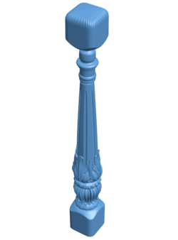 Column pattern T0004914 download free stl files 3d model for CNC wood carving