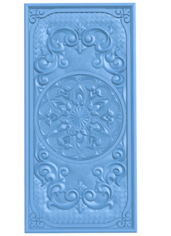 Door frame pattern T0005230 download free stl files 3d model for CNC wood carving