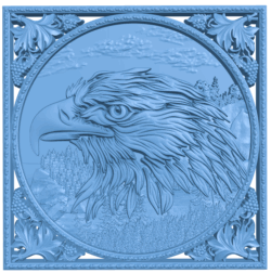 Eagle T0004835 download free stl files 3d model for CNC wood carving