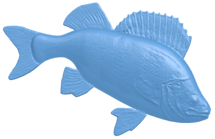 Fish T0004785 download free stl files 3d model for CNC wood carving