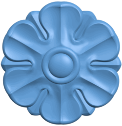 Flower pattern T0004746 download free stl files 3d model for CNC wood carving