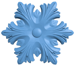 Flower pattern T0004951 download free stl files 3d model for CNC wood carving