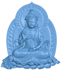 Guanyin T0005266 download free stl files 3d model for CNC wood carving