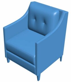 Indoor armchair B009631 file stl free download 3D Model for CNC and 3d printer