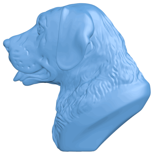 Labrador dog T0005306 download free stl files 3d model for CNC wood carving
