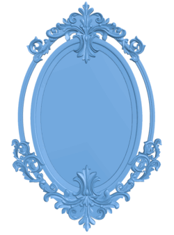 Mirror frame pattern T0005234 download free stl files 3d model for CNC wood carving