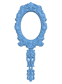 Mirror frame pattern T0005320 download free stl files 3d model for CNC wood carving