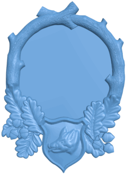Picture frame or mirror T0004799 download free stl files 3d model for CNC wood carving
