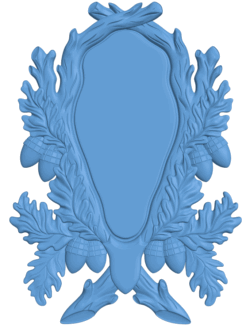 Picture frame or mirror T0005213 download free stl files 3d model for CNC wood carving