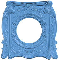 Picture frame or mirror T0005243 download free stl files 3d model for CNC wood carving