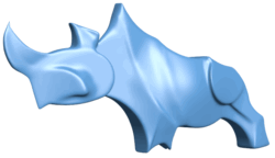Rhinoceros T0005332 download free stl files 3d model for CNC wood carving
