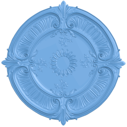 Round pattern T0005152 download free stl files 3d model for CNC wood carving