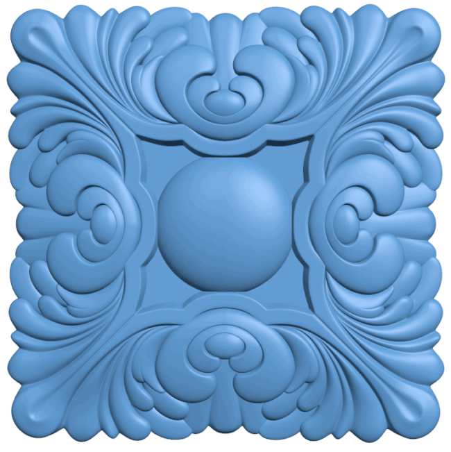 Square pattern T0004762 download free stl files 3d model for CNC wood carving