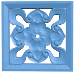 Square pattern T0004812 download free stl files 3d model for CNC wood carving