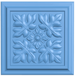 Square pattern T0005043 download free stl files 3d model for CNC wood carving