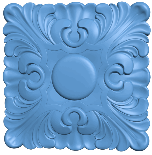 Square pattern T0005291 download free stl files 3d model for CNC wood carving