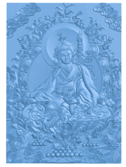 Thangka T0005179 download free stl files 3d model for CNC wood carving