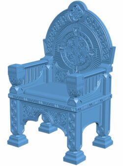 Chair T0005626 download free stl files 3d model for CNC wood carving