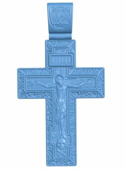 Cross necklace pattern T0005783 download free stl files 3d model for CNC wood carving
