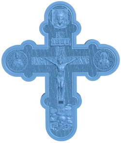 Cross pattern T0005353 download free stl files 3d model for CNC wood carving