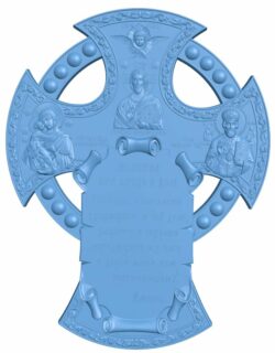Cross pattern T0005585 download free stl files 3d model for CNC wood carving
