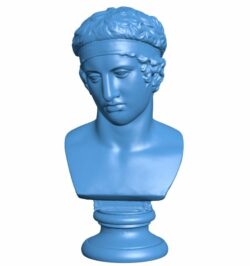 Diadoumenos – Famous statue B009756 file Obj or Stl free download 3D Model for CNC and 3d printer