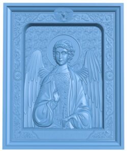 Icon of Guardian Angel T0005792 download free stl files 3d model for CNC wood carving