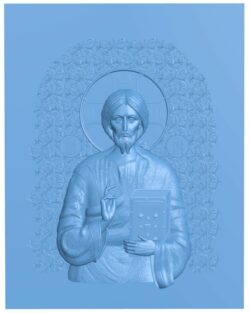 Icon of The Lord Almighty T0005592 download free stl files 3d model for CNC wood carving