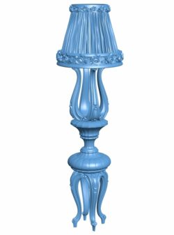 Lamp T0005917 download free stl files 3d model for CNC wood carving