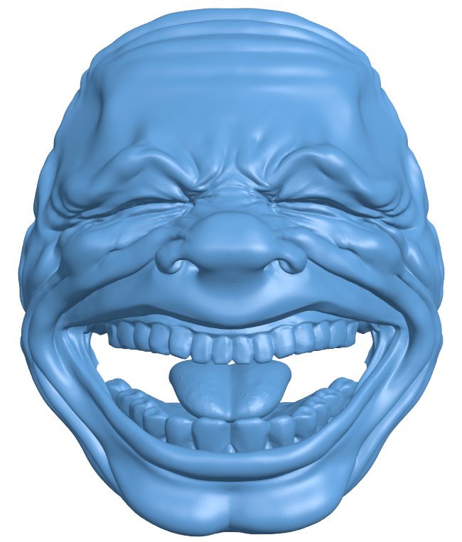 Mask T0005887 download free stl files 3d model for CNC wood carving