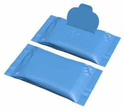 Pack of tissues B009720 file Obj or Stl free download 3D Model for CNC and 3d printer