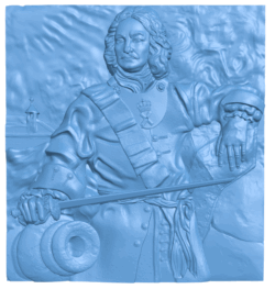Peter the Great T0005366 download free stl files 3d model for CNC wood carving